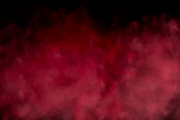 Red Smoke or Fog Photo Overlay