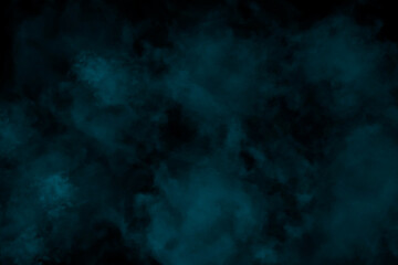 Blue Smoke or Fog Photo Overlay
