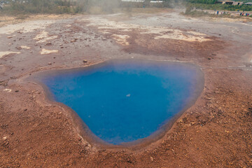 Iceland geyser
