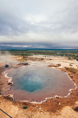 Iceland geyser