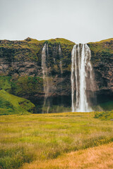 Iceland waterfall