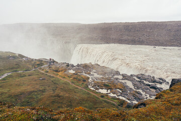 Iceland waterfall
