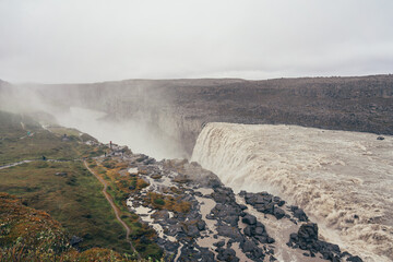 Iceland waterfall
