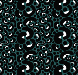 Leopard pattern design, illustration background