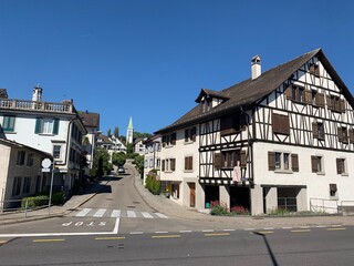 Dorf Rüschlikon am Zürichsee 