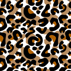 Leopard pattern design, illustration background