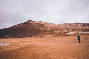 Iceland Hverir geothermal spot