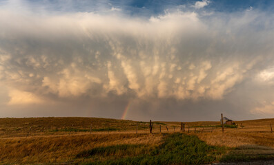 Fototapeta premium Prairie Storm Canada