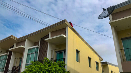 building in the city