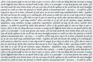 Background with writing, vector hand written, letter background