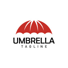 umbrella logo concept