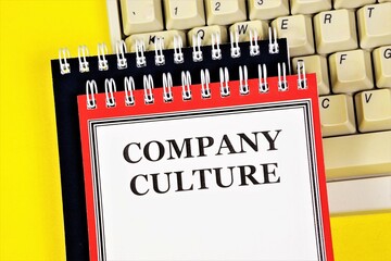 Company culture. Business ethics - the inscription in the planning notebook. Solving problems in...