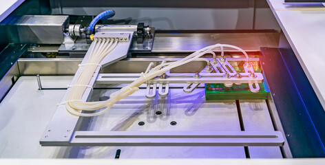 automatic and pneumatic piston sucker unit on industrial machine,automation compressed air factory production
