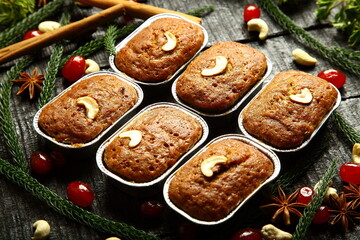 Homemade fresh baked delicious muffins, cup cakes. healthy snack food,