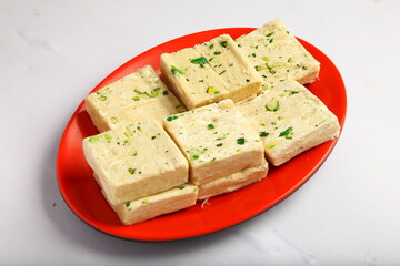 Homemade Indian sweets- soan papadi. 