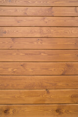 Fototapeta premium New light brown wooden wall close