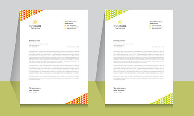 Letterhead format template, business style letterhead design template. Company letterhead template designs. Letterhead, Template.