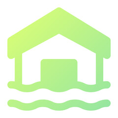 Flood Icon Illustration