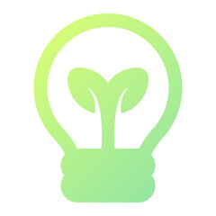 Green Energy Icon Illustration