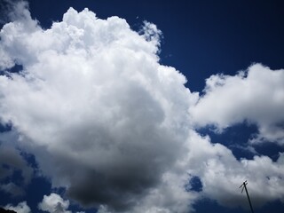 clouds in the sky