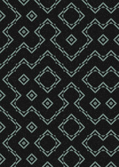 Abstract Geometric Pattern generative computational art illustration