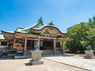 大阪城公園内の豊国神社