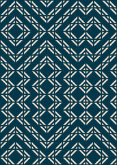 Abstract Geometric Pattern generative computational art illustration