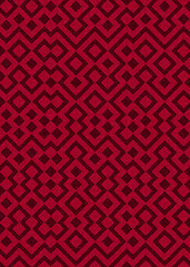 Abstract Geometric Pattern generative computational art illustration