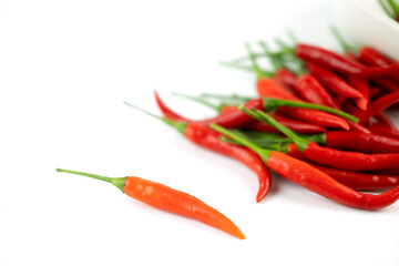 Thai red hot chili peppers