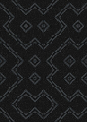 Abstract Geometric Pattern generative computational art illustration