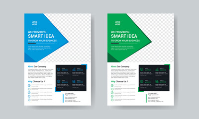 Obraz premium Corporate Business Flyer 