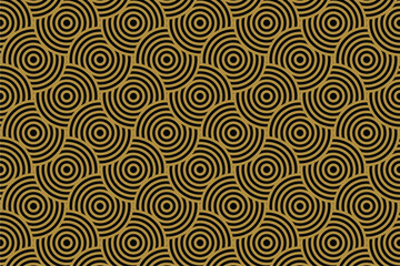brown and black circle pattern background, for cloth and wrapping paper