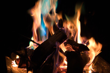 焚火
