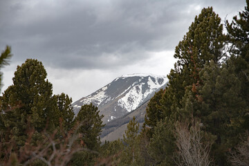 landscape with clouds
