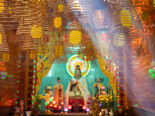 Incense and Statues