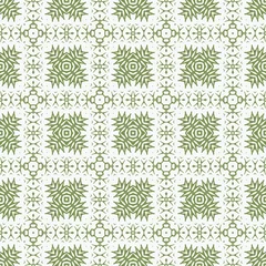 Gordijnen Abstract seamless pattern with various shapes. Geometric pattern for fabric. Textile background. © Helena