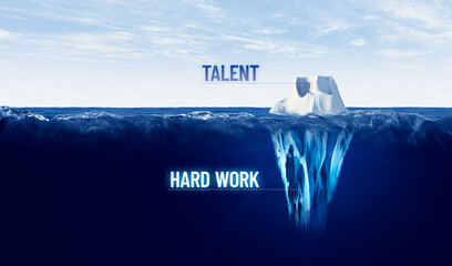 Hard work is hidden behind every tapped talent.