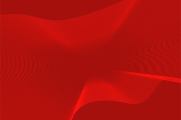 Halftone red abstract background with shiny and wavy effect illustration. can use for poster, banner, flyer, pamphlet, leaflet, brochure, catalog, web, site, website, presentation background