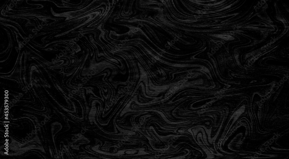 Wall mural dark liquid marble design wood texture background