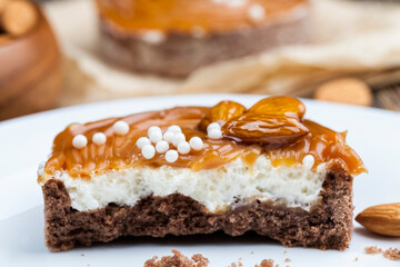 a simple cake is made of flour