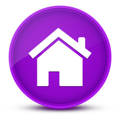 Home luxurious glossy purple round button abstract