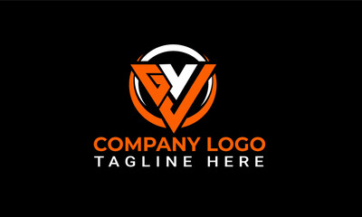 GYJ INITIAL LOGO DESIGN