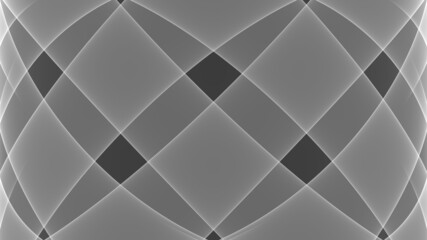 Abstrakter Hintergrund 4k Monochrom weiß grau hell dunkel schwarz Wellen Linien Wabe Muster