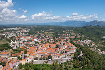 Fototapeta na wymiar Altstadt von Labin in Istrien