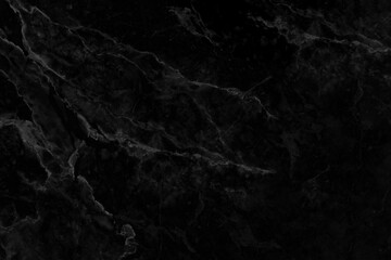 Obraz na płótnie Canvas Black marble texture background pattern with high resolution.