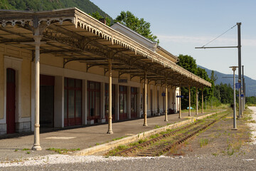 Obraz premium street in the city