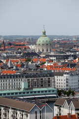 Fototapeta na wymiar Cityscape of Copenhagen, Denmark