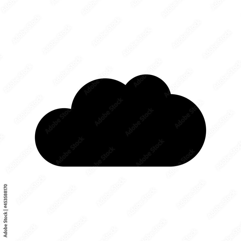 Sticker Cloud Icon