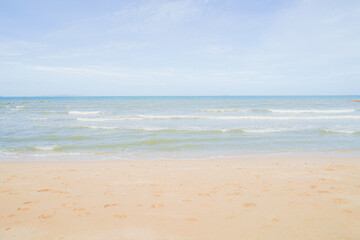 Fototapeta na wymiar タイのパタヤビーチのイメージ
