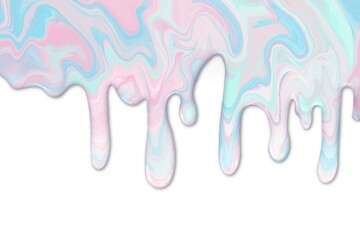 抽象的模様のとろとろ液体背景